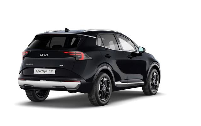 KIA SPORTAGE 1.6 T-GDi Hybrid DynamicPlusLine - Direct uit voorraad leverbaar - PEARL BLACK