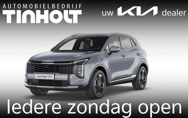 KIA SPORTAGE 1.6 T-GDi Hybrid DynamicPlusLine - Direct uit voorraad leverbaar - LUNAR SILVER