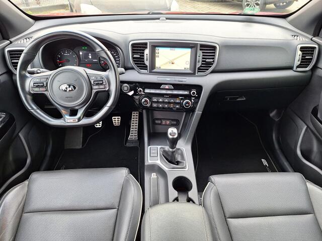 KIA SPORTAGE 1.6 T-GDI GT-Line First Edition | Trekhaak 1900kg trekgewicht | Navi | Cruise | Leder |