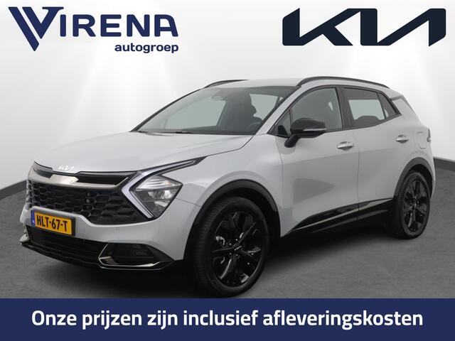 KIA SPORTAGE 1.6 T-GDi Plug-in Hybrid AWD Dark Edition Automaat - Elektrisch instelbare voorstoelen - Stoelverwarming - Lederenbekleding - Navigatie - Fabrieksgarantie tot 04-2032 of 150.000 km