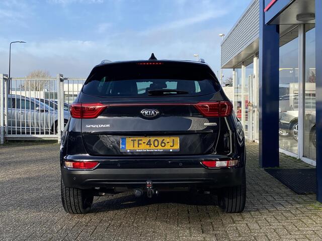 KIA SPORTAGE 1.6 GDI Design Edition / NL-Auto / Volledig Dealer Onderhouden / JBL-Audio / Keyless / Vol-Leder / DAB / Apple-Carplay&Android-Auto / Navi / Camera / Stuur+Stoelverwarming / Achterbank Verwarming / Elektrisch Verstelbare Voorstoelen / Cruise-Control / Cli