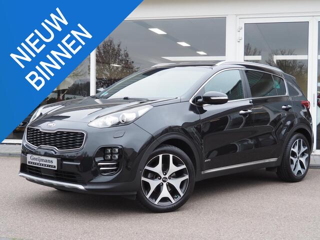 KIA SPORTAGE 1.6 T-GDI 4WD GT-Line| Navi| Leer| Stoel verwarm.