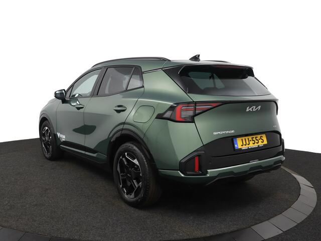 KIA SPORTAGE 1.6 T-GDi Hybrid GT-Line Apple Carplay/Android Auto - Cruise Control - Dodehoekdetectie - Schuif-/Kanteldak - Navigatie - Stuur/Stoelverwarming - Fabrieksgarantie tot 10-2032