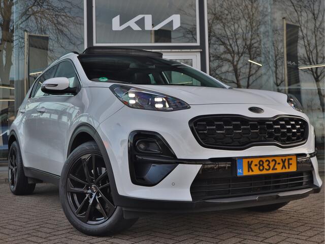 KIA SPORTAGE 1.6 T-GDI Black Edition DCT7 Automaat | Leder | Navigatie | Camera | Stoelverwarming | Schuif/kanteldak | JBL | Tot 10Jr.Kia garantie |