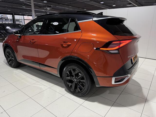 KIA SPORTAGE 1.6 T-GDi Hybrid GT-Line , Stoel en Stuur verwarming, Schuif kantel dak, Apple Carplay/Android Auto, Zwarte velgen.