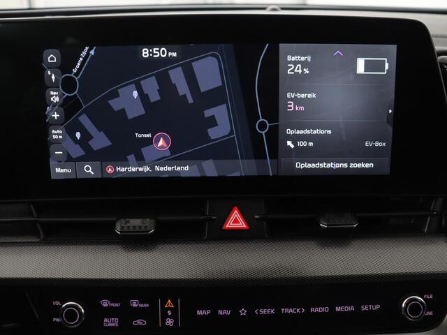 KIA SPORTAGE 1.6 T-GDi Plug-in Hybrid AWD DynamicPlusLine | Stoelverwarming | Adaptive cruise | Matrix LED | 19'' | Camera | Half leder | Carplay | Keyless | Stuurverwarming | Navigatie | PHEV