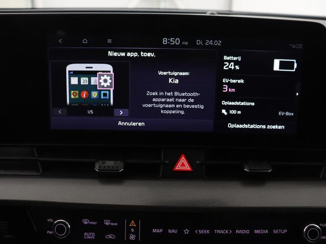 KIA SPORTAGE 1.6 T-GDi Plug-in Hybrid AWD DynamicPlusLine | Stoelverwarming | Adaptive cruise | Matrix LED | 19'' | Camera | Half leder | Carplay | Keyless | Stuurverwarming | Navigatie | PHEV
