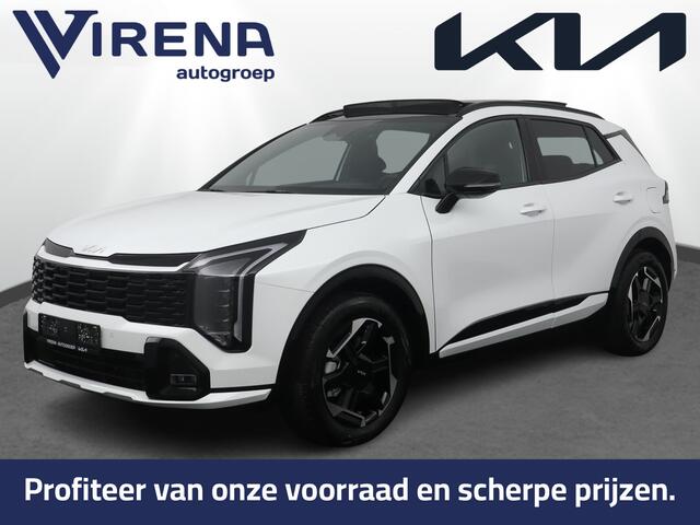 KIA SPORTAGE 1.6 T-GDi Hybrid GT-Line - Prijs incl. inruilpremie - Schuif-/kanteldak - Stoel-/stuurverwarming - Navigatie - Fabrieksgarantie tot 03-2033