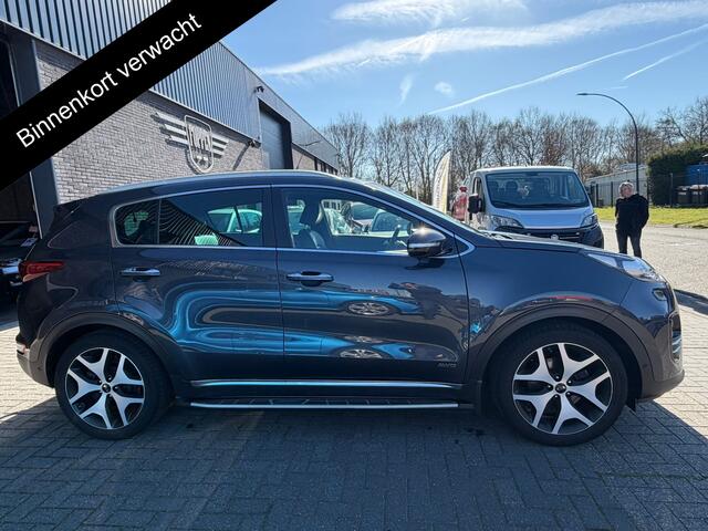 KIA SPORTAGE 1.6 T-GDI 4WD GT-Line | 2E EIGENAAR | 12MND GARANTIE | AUTOMAAT | LEDER | PANO | NAVI | LED | CAMERA |
