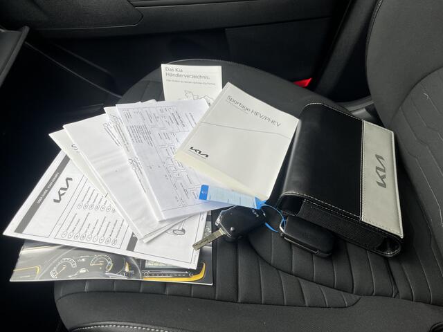 KIA SPORTAGE 1.6 T-GDi Plug-in Hybrid AWD DynamicPlusLine // ADAPT . CRUISE // HALF LEDER // ELEK. STOEL // CAMERA+SENSOREN // STUUR+STOELVERWARMING //