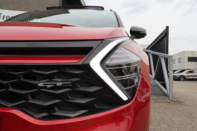 KIA SPORTAGE 1.6 T-GDi Hybrid GT-PlusLine Dealeronderhouden! Orig. NL/Panoramadak/360 Camera/Trekhaak/Best. stoel met geheugen/Adaptive cruise control/Stoel en stuurverwarming/Stoelventilatie/Trekhaak/Sfeerverlichting/Apple carplay