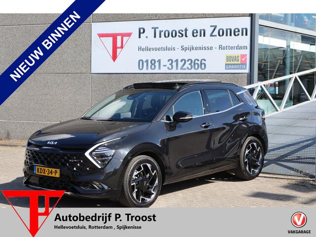 KIA SPORTAGE 1.6 T-GDi Plug-in Hybrid AWD GT-Line 10 Jaar fabrieksgarantie!! Panoramadak/Achteruitrijcamera/Stoelverwarming voor+achter/Stuurverwarming/Apple carplay/Lane assist/Cruise control/Lederen bekleding