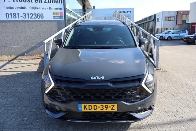KIA SPORTAGE 1.6 T-GDi Hybrid GT-Line Stoelverwarming voor+achter/Stuurverwarming/Achteruitrijcamera/Apple carplay/Lane assist/Adaptieve cruise control/Dode hoek assistent/DAB/Navigatie/18'' licht metaal