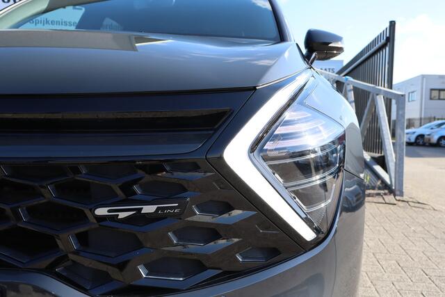 KIA SPORTAGE 1.6 T-GDi Hybrid GT-Line Stoelverwarming voor+achter/Stuurverwarming/Achteruitrijcamera/Apple carplay/Lane assist/Adaptieve cruise control/Dode hoek assistent/DAB/Navigatie/18'' licht metaal