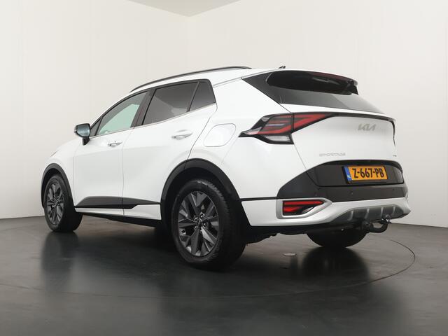 KIA SPORTAGE 1.6 T-GDi Hybrid GT-Line Automaat Apple Carlpay/Android Auto - Cruise Control Adapatief - Dodehoekdetectie - Panorama Dak - Navigatie - Stoel/Stuurverwarming - Trekhaak - Fabrieksgarantie tot 05-2031