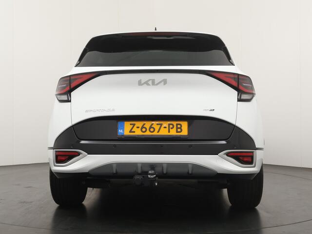 KIA SPORTAGE 1.6 T-GDi Hybrid GT-Line Automaat Apple Carlpay/Android Auto - Cruise Control Adapatief - Dodehoekdetectie - Panorama Dak - Navigatie - Stoel/Stuurverwarming - Trekhaak - Fabrieksgarantie tot 05-2031