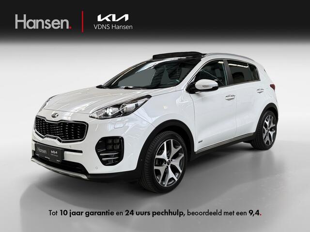 KIA SPORTAGE 1.6 T-GDI 4WD GT-Line PlusLine I Trekhaak I Panoramadak I Leder I Navi