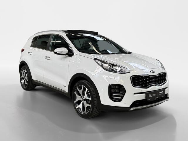 KIA SPORTAGE 1.6 T-GDI 4WD GT-Line PlusLine I Trekhaak I Panoramadak I Leder I Navi