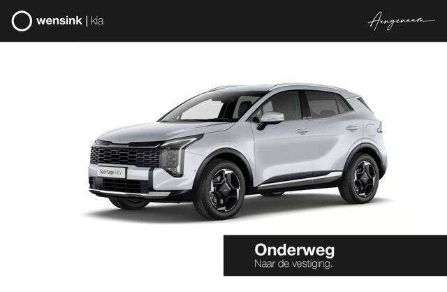 KIA SPORTAGE 1.6 T-GDi Hybrid DynamicPlusLine | Panoramadak | Full LED matrix | Privacy glass | Stuurwielverwarming | Dodehoekassistentie | Stoelverwarming voor en achter |