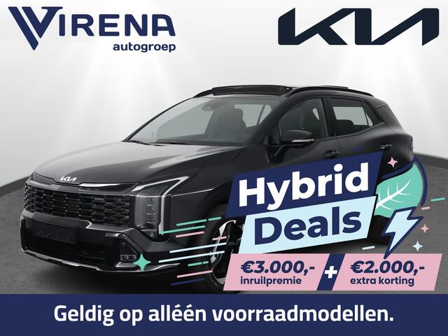 KIA SPORTAGE 1.6 T-GDi Hybrid GT-Line - ¤5.000,- voordeel - Schuif/kantel dak - Stoel & Stuurverwarming - Apple CarPlay/Android Auto - Fabrieksgarantie tot 06-2033