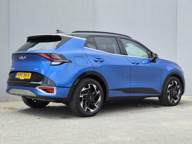 KIA SPORTAGE 1.6 T-GDi Plug-in Hybrid AWD GT-Line / Fabrieksgarantie tot 03-2031 / Dealer onderhouden / 1.350 kg afneembare trekhaak / Harman/Kardon Audio Systeem / Elektrische achterklep / Stuur- Stoel & Achterbank verwarming / Rondomzicht camera / Stoelventilatie / 