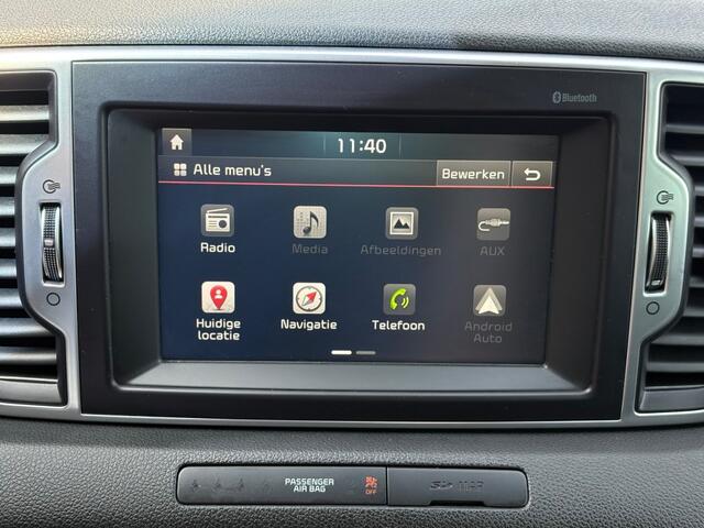 KIA SPORTAGE 1.6 GDI 132PK LED NAVI CAMERA CARPLAY WINTER-PAKKET ECC-AIRCO LMV PDC