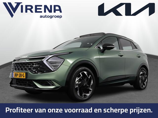 KIA SPORTAGE 1.6 T-GDi Plug-in Hybrid AWD GT-Line - Schuif-/kanteldak - Stoel-/stuurwielverwarming - Adaptieve Cruise Control - Elektrische Stoelen - Fabrieksgarantie tot 08-2032