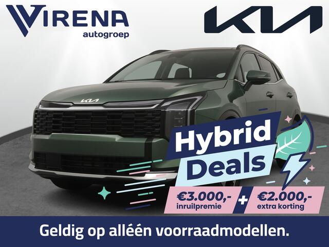KIA SPORTAGE 1.6 T-GDi Hybrid DynamicPlusLine - €5.000,- voordeel - Schuif-/Kanteldak - Stoel-/Stuurverwarming - - 7 Jaar Fabrieksgarantie