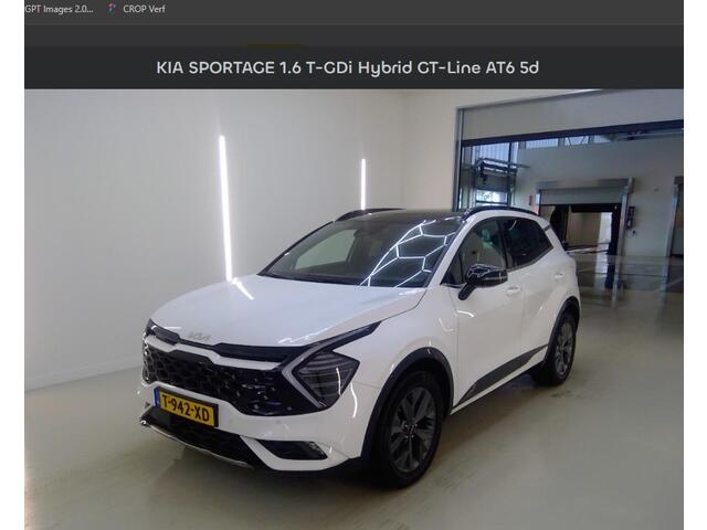 KIA SPORTAGE 1.6 T-GDi Hybrid GT-Line | Apple Carplay/Android | NL-Auto | Cruise control ad | Panorama | Led