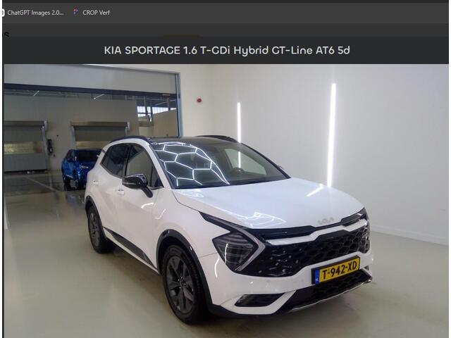 KIA SPORTAGE 1.6 T-GDi Hybrid GT-Line | Apple Carplay/Android | NL-Auto | Cruise control ad | Panorama | Led