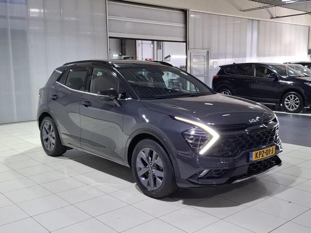 KIA SPORTAGE 1.6 T-GDi Hybrid GT-PlusLine Schuif kantel dak, Stoel en Stuur verwarming, Apple Carplay/Android Auto, Navigatie, Camera.