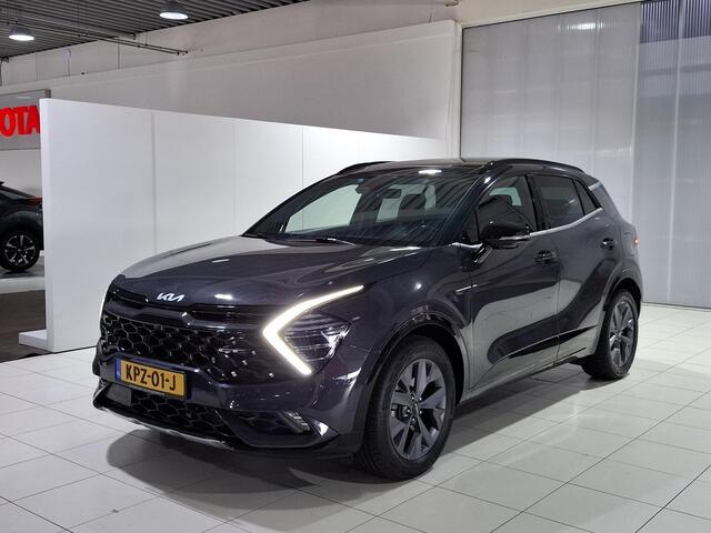 KIA SPORTAGE 1.6 T-GDi Hybrid GT-PlusLine Schuif kantel dak, Stoel en Stuur verwarming, Apple Carplay/Android Auto, Navigatie, Camera.