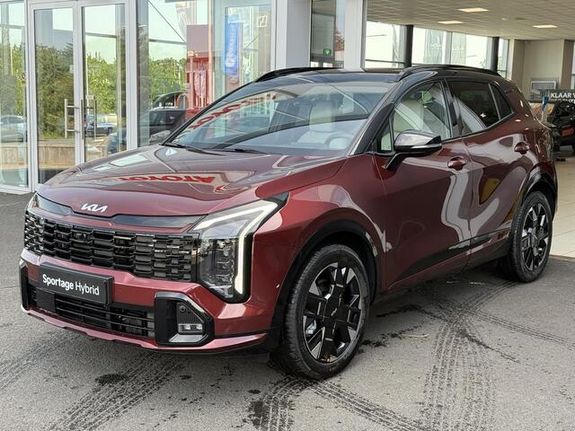 KIA SPORTAGE 1.6 T-GDi Hybrid GT-PlusLine Two-Tone | Rijklaarprijs incl. 4000 euro inruilpremie!! | Direct leverbaar | Dodehoeksensor | Schuif-kanteldak