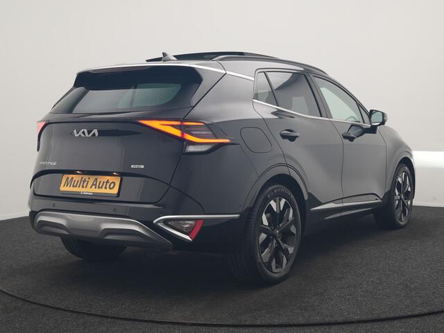 KIA SPORTAGE 1.6 T-GDi PHEV AWD DynamicPlusLine 265pk Dealer O.H | Trekhaak Afn. | Panodak | Adaptive Cruise | 360 Camera | Harman / Kardon | Lederen Sportstoelen Memory & Ventilatie | Keyless | Apple Carplay | Blis | Stoelen & Stuur Verwarmd | Virtual | Navigatie | 19"L.M | Plug In Hybrid