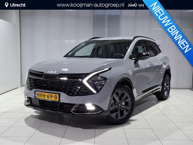 KIA SPORTAGE 1.6 T-GDi Hybrid Dark Edition Stoel en verwarming, Apple Carplay/Android Auto, Navigatie, Camera.