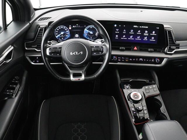 KIA SPORTAGE 1.6 T-GDi Hybrid GT-Line | Panoramadak | Trekhaak | Leder/Alcantara | Stoel & stuurverwarming | Adaptive cruise | Matrix LED | Camera | Carplay | Keyless | Achterbankverwarming