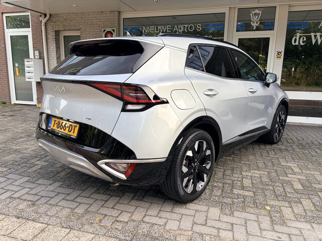 KIA SPORTAGE 1.6 T-GDi Plug-in Hybrid AWD DynamicPlusLine Keyless start&Co/Cruise contr. Adapt./Apple Carply/Elektr. Climate contr./Deel lederen interieur/Schakel paddles aan het stuur Panorama dak/Elektr. autom. airco/Verw. in hoogte verst.b. stoelen/Verw. verst.b. Stuur/Verw. elektr. verst.b. buitenspieg. met dodehoek detectie/Navi Fullmap/Achteruitrijcamera/Parkeersens.