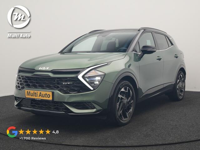 KIA SPORTAGE 1.6 T-GDi PHEV AWD GT-Line 265pk | Adaptive Cruise | 360 Camera | Lederen Sportstoelen Memory & Ventilatie | Stoelen & Stuur Verwarmd | Blis | Keyless | Apple Carplay | Sfeerverlichting | Navigatie | DAB | Plug In Hybrid |