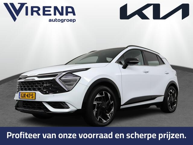 KIA SPORTAGE 1.6 T-GDi Plug-in Hybrid AWD GT-Line Automaat Apple Carlpay/Android Auto - Cruise Control Adapatief - Dodehoekdetectie - Panorama Dak - Navigatie - Stoel/Stuurverwarming Fabrieksgarantie tot 08-2031