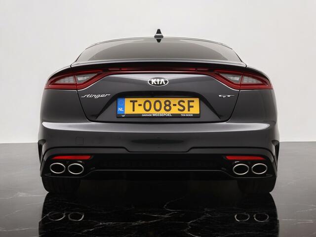 KIA Stinger 3.3 V6 T-GDI AWD GT 370PK - Lederen bekleding - Sportstoelen - Stoel- en stuurverwarming - Sportonderstel - 12 maanden garantie - Volledig dealer-onderhouden