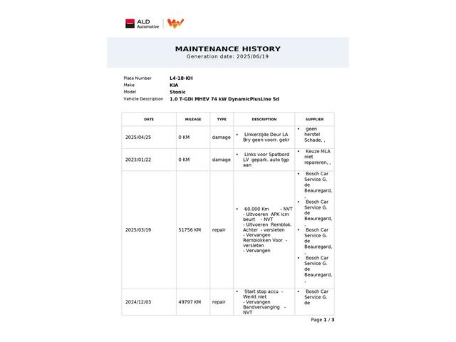 KIA Stonic 1.0 T-GDi MHEV DynamicPlusLine (100PK), 1e-Eig & Keurig-Onderh., NL-Auto, Navigatie/Apple-Carplay/Android-Auto, Keyless-Entry/Start, LM.-Velgen-16Inch, Parkeersensoren, Achteruitrijcamera, Adaptive-Cruisecontrol, Lane-Assist, Privacy-Glas