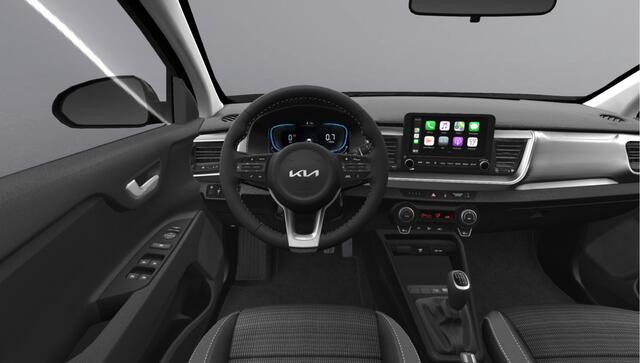 KIA Stonic 1.0 T-GDi MHEV DynamicLine - Direct uit voorraad leverbaar - AURORA BLACK PEARL