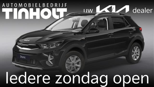 KIA Stonic 1.0 T-GDi MHEV DynamicLine - Direct uit voorraad leverbaar - AURORA BLACK PEARL