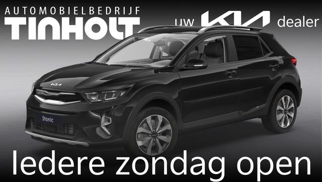 KIA Stonic 1.0 T-GDi MHEV DynamicPlusLine - Direct uit voorraad leverbaar - AURORA BLACK PEARL