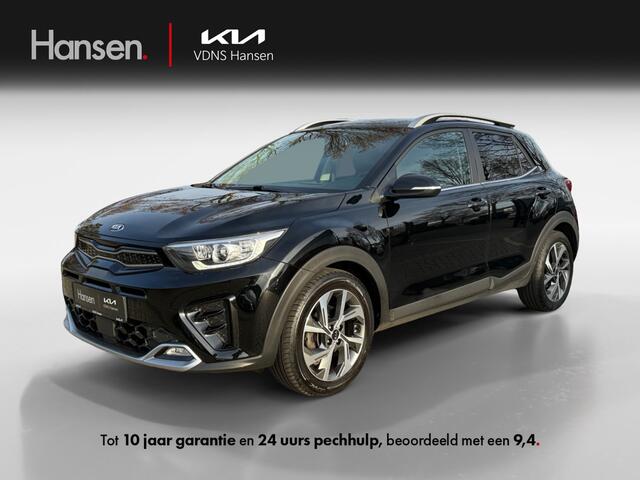 KIA Stonic 1.0 T-GDi MHEV GT-Line I Automaat I Half-leder I Keyless AUTOMATIC | navigatiesysteem full map | achteruitrijcamera | electronic climate control | keyless start | lederen/stof bekleding