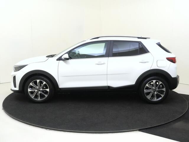 KIA Stonic 1.0 T-GDi MHEV GT-Line | Apple Carplay/Android | Autonomous Emergency Braking | cruise control adaptief en stuurhulp | electronic climate control | lederen/stof bekleding | LED koplampen | lichtmetalen velgen 17" | navigatiesysteem full map |