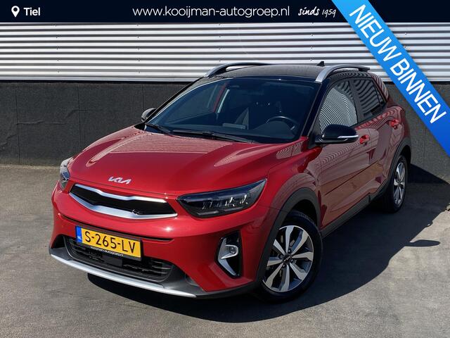 KIA Stonic 1.0 T-GDi MHEV DynamicPlusLine Nederlandse auto met álle boekjes compleet, parkeersensoren, achteruitrij camera, keyless, navigatie, Apple CarPlay/Android Auto