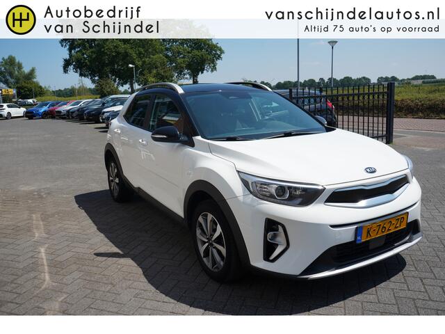KIA Stonic 1.0 T-GDi MHEV DYNAMICPLUSLINE TWO TONE ORIGINEEL NL DEALER ONDERHOUDEN CAMERA ANDROID/APPLECARPLAY NAVI LED PDC CLIMA CRUISE BLUETOOTH LMV KEYLESS ENZ...