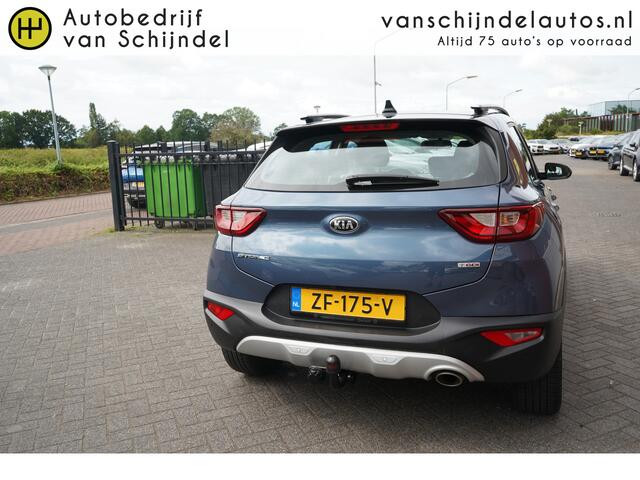 KIA Stonic 1.0 T-GDi DYNAMICLINE ORIGINEEL NEDERLANDS TWO TONE TREKHAAK CAMERA NAVIGATIE ANDROID/APPLECARPLAY AIRCO CRUISECONTROL PDC BLUETOOTH 17INCH ENZ...