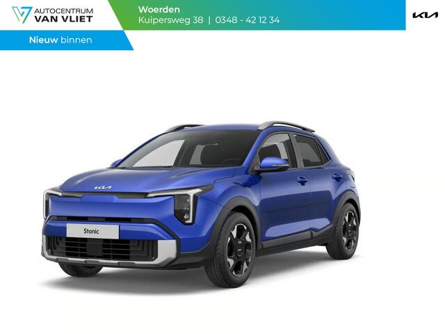 KIA Stonic 1.0 T-GDi MHEV DynamicPlusLine | Navi. | Clima. | Parkeersensoren | Stoel&Stuur Verwarming | Privacy Glass
